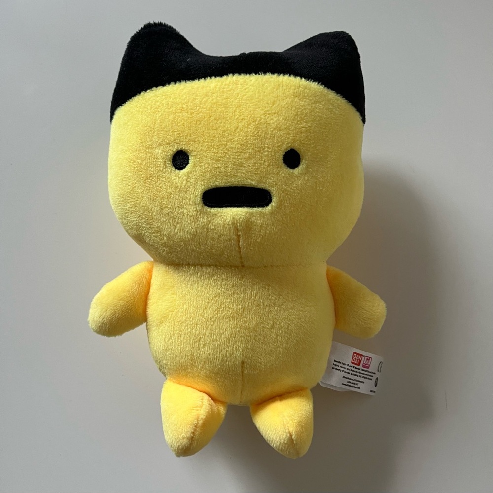 Mametchi Tamagochi squeaky plush toy